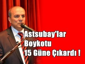 Astsubayların Boykotun da Yeni Gelişme