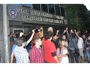 ESKİŞEHİR'LİLER POLİS MERKEZİ'NE YÜRÜDÜ