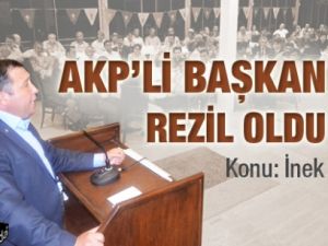AKP’li başkan rezil oldu