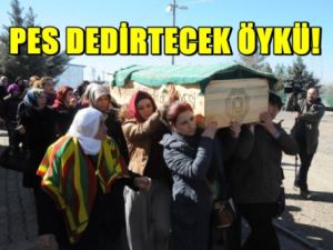 Kayınpederi öldürdü, tabutunu kadınlar taşıdı !