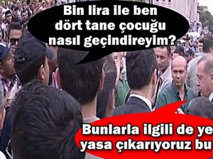 BAŞBAKAN HER AİLEYE ÜÇ DAİRE SÖZÜ VERMİŞ