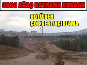 Gökçek ODTÜ'yü Bir Gecede Bu Hale Getirdi