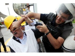 YATAĞAN İŞÇİLERİNE POLİS SALDIRISI