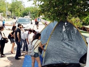 GEZİ ÇADIRLARI YENİDEN KURULDU