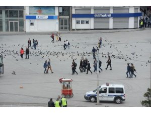 TAKSİM GÜVERCİNLERE EMANET