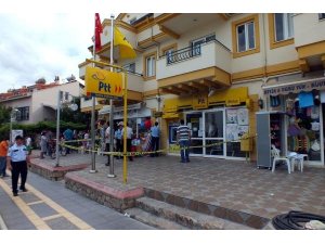 PTT ŞUBESİNDE SOYGUN!