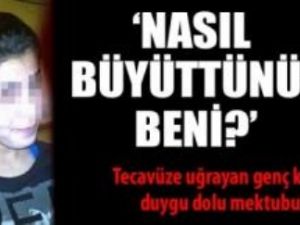 'Tecavüze uğrayan genç kızın mektubu'