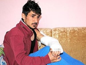 MAGANDALAR, PARKTA DÖNER BIÇAĞIYLA KOL KESTİ