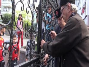 ORUÇ BABA TÜRBESİNE İNŞAAT ŞOKU