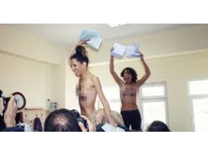 FEMEN EYLEMCİLERİNE ŞOK