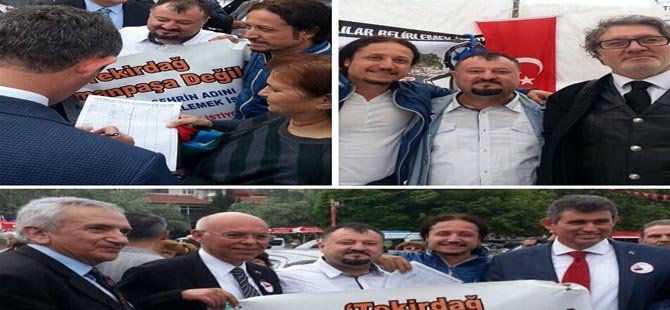 FEYZİOĞLU İMZA KAMPANYASINA DESTEK VERDİ