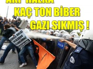AKP Halka Kaç Milyon Dolarlık Biber Gazı Sıktı ?