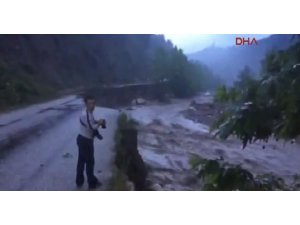 SAKARYA'DAN İNANILMAZ SEL GÖRÜNTÜLERİ