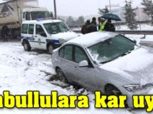 İstanbullulara kar uyarısı!