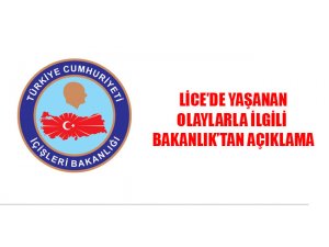 SON DAKİKA! İÇİŞLERİ'NDEN LİCE AÇIKLAMASI!