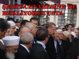 Erdoğan Cemaat Cenazesinde
