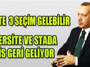 '2014'te 3 seçim gelebilir'