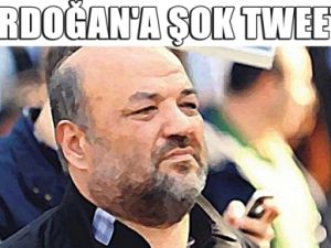 Erdoğan'a Şok Tweet