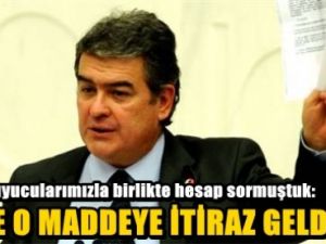 HaberArtıTürk oyunu bozdu: O maddeye itiraz geldi!