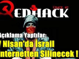 Redhack; 7Nisan'da İsrail İnternetten Silinecek !