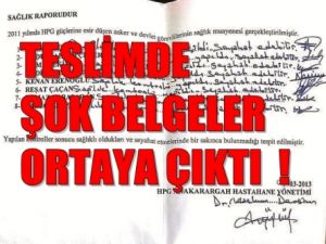 Rehine Teslimin de Şok Tutanaklar !