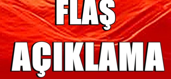 BİNALİ YILDIRIM'DAN ÖNEMLİ AÇIKLAMA