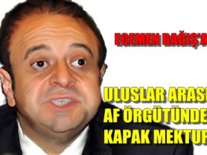 Af Örgütü Bağışa Öyle Bir mektup Yazdı ki !