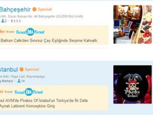 Fırsat Kampanyaları Artık Foursquare'da