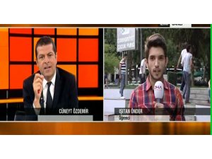 GEZİ CEZALISI OKUL BİRİNCİSİ CÜNEYT ÖZDEMİR'E KONUŞTU