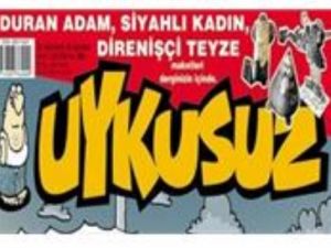 "Duran Adam" Uykusuz'un kapağında!