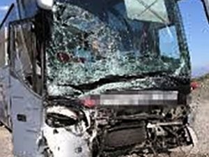 ANKARA'DA OTOBÜS KAZASI