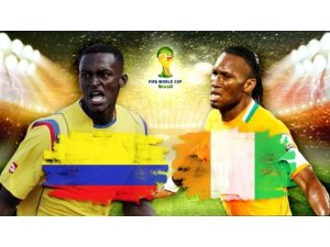 KOLOMBİYA: 2 - FİLDİŞİ SAHİLİ: 1