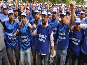 BİNLERCE İŞÇİ GREVE BAŞLADI