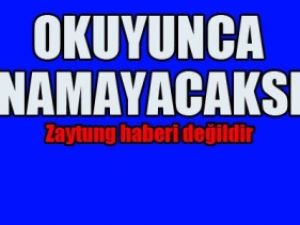 Okuyunca inanamıyacaksınız! Zaytung haberi değil