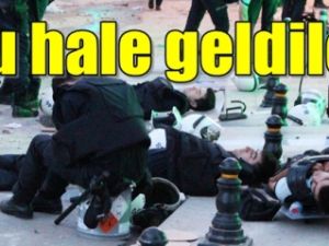 Polisler Yerlerde Uyudu