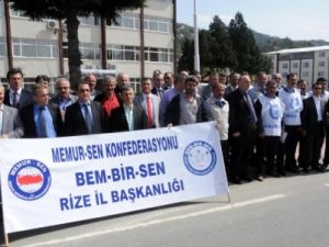 Çalışanı Aşağılayan Vali Yardımcısına protesto
