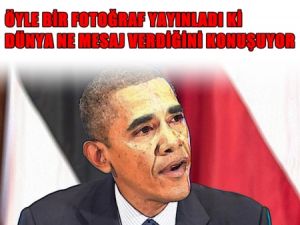Dünya Obama'nın Verdiği Bu Pozu Konuşuyor