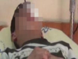 Polise atmak istediği bomba elinde patladı.