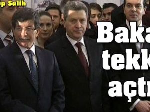 Tarihi tekkenin açılışını Davutoğlu yaptı