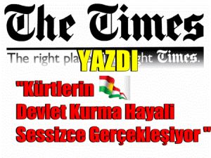 Times; Kürtlerin Devlet Rüyası Sessizce Gerçekleşiyor !