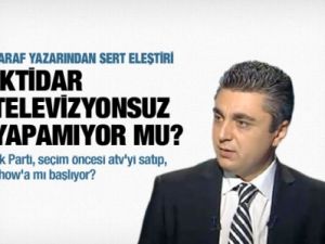 'Show TV'ye el koymak seçim yatırımı...'