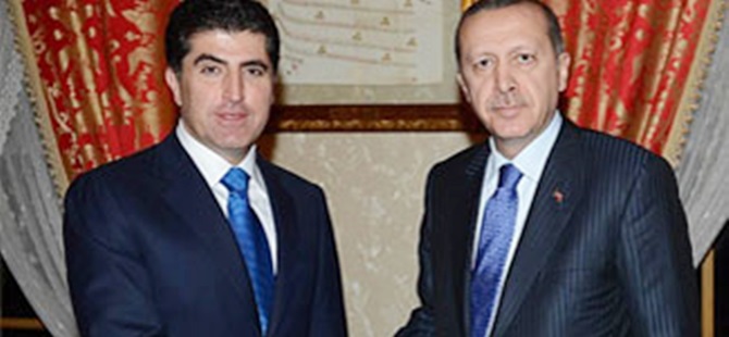 ERDOĞAN BARZANİ İLE BULUŞUYOR