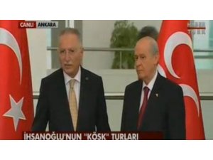 İHSANOĞLU'NDAN BAŞÖRTÜ ÇIKIŞI