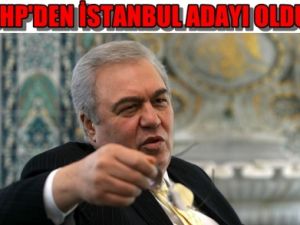 İstanbul'a Bir Aday daha Belli Oldu