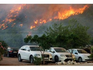 ADRASAN YANGINI BÜYÜYOR