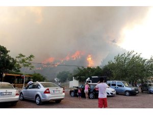 ANTALYA YANGIN FACİASININ ŞOK GÖRÜNTÜLERİ