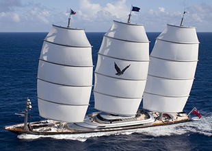 DÜNYANIN EN UZUN YELKENLİSİ BODRUM'DA