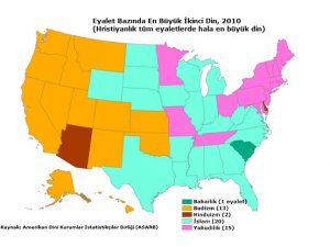 ABD'NİN İKİNCİ DİNİ İSLAM