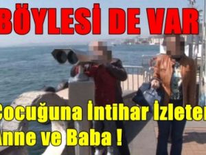 Çocuklarına İntiharı İzlettiler !