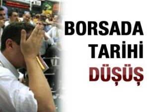 O Açıklamalar Borsaya Tarihi Düşüş Yaşattı